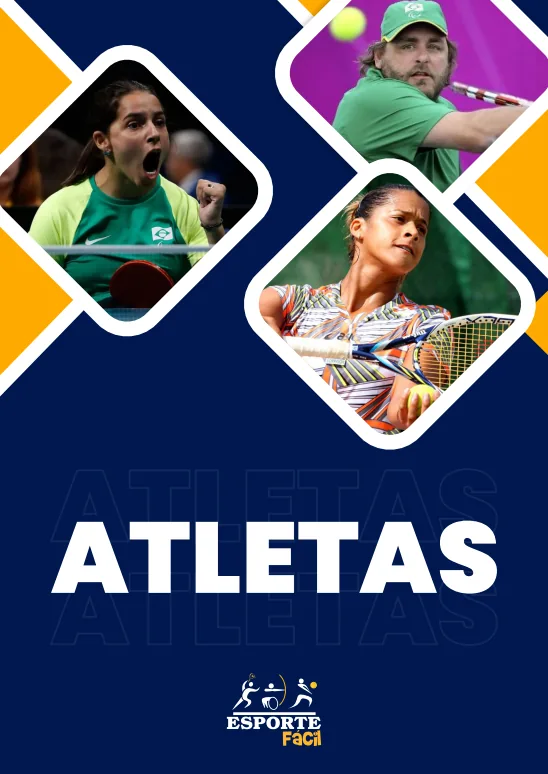 Encontros com atletas — imagem do portfólio Esporte Fácil