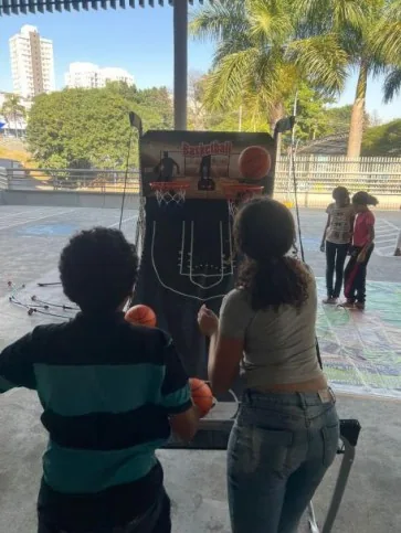 Basquete — imagem do portfólio Esporte Fácil