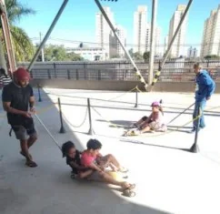 Brincadeiras de rua — imagem do portfólio Esporte Fácil